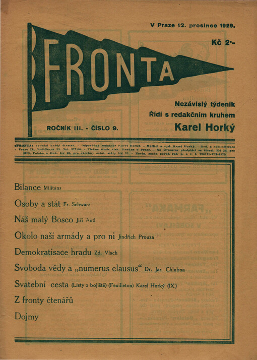  9 (12. prosince 1929)