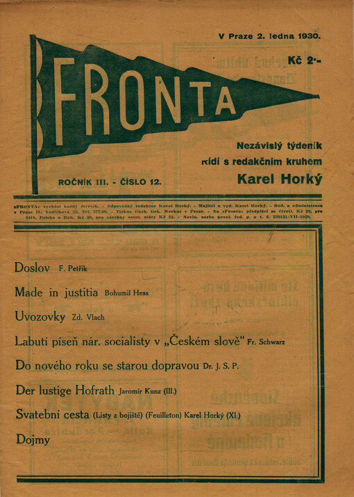  12 (2. ledna 1930)