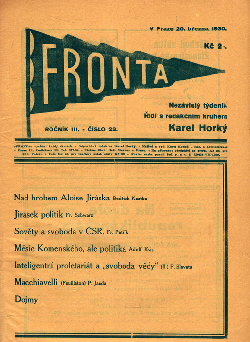  23 (20. března 1930)