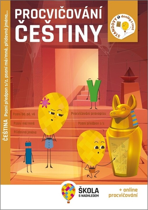 Procvičování češtiny : psaní předpon s/z, psaní bě, pě, vě, psaní mě/mně, přídavná jména