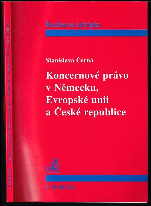 Koncernové právo v Německu, Evropské unii a České republice