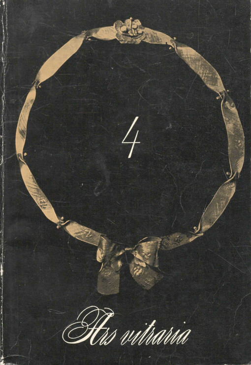 Ars vitraria : sborník studií Muzea skla a bižutérie v Jablonci nad Nisou