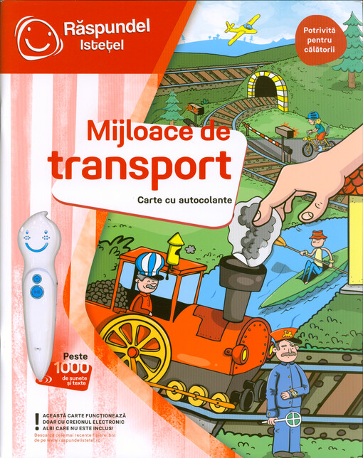 Mijloace de transport : carte cu autocolante