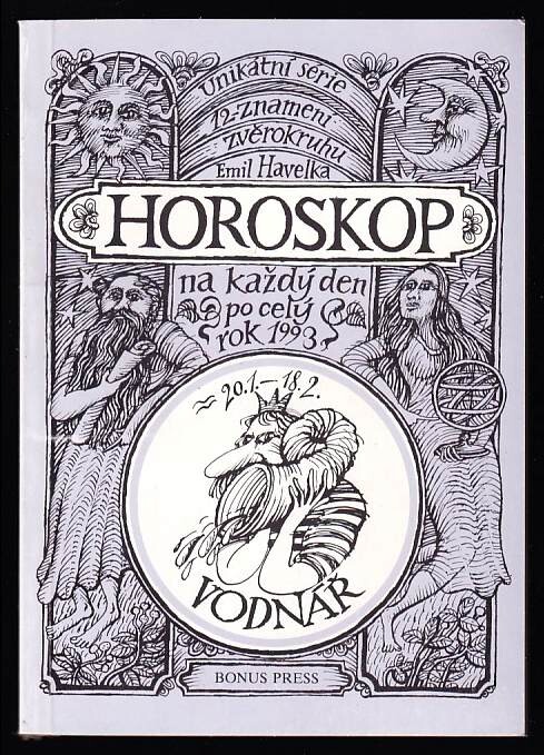 Horoskop na každý den po celý rok 1993, Vodnář : (20 1. - 18. 2.).