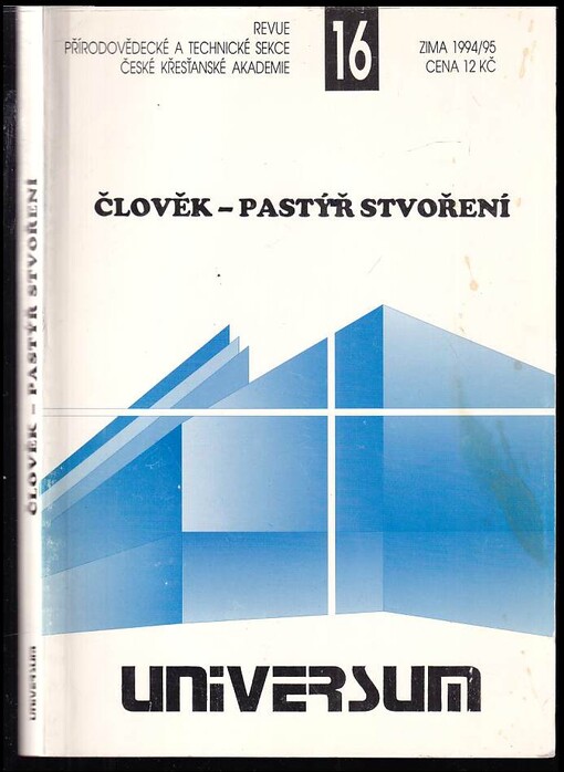 Člověk - pastýř stvoření