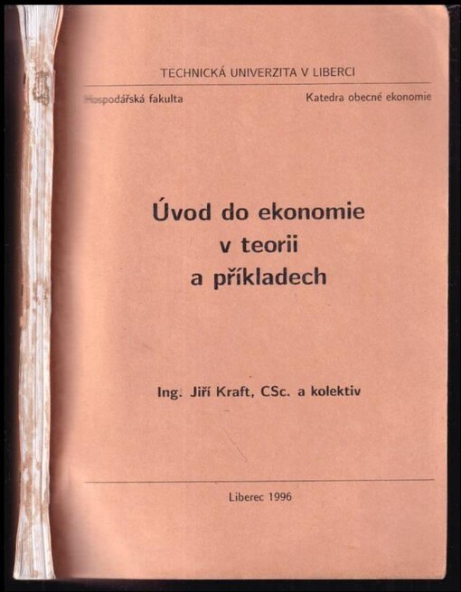 Úvod do ekonomie v teorii a příkladech