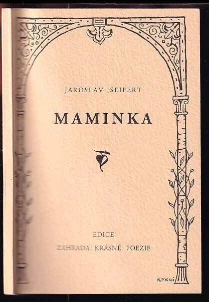 Maminka : výběr z díla