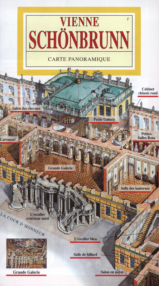 Vienne Schönbrunn : carte panoramique