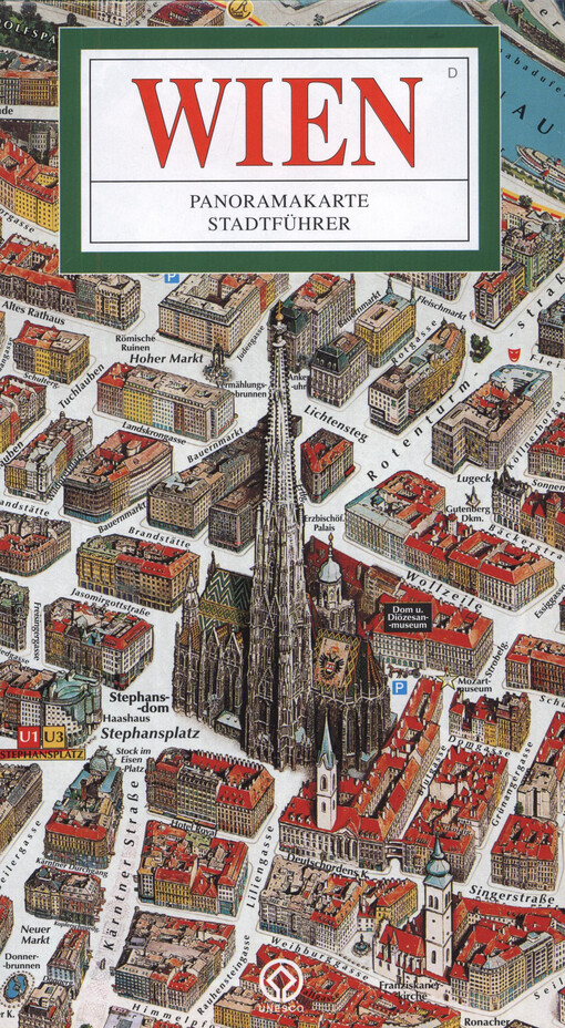 Wien : Panoramakarte Stadtführer