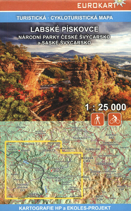 Labské pískovce : Národní parky České Švýcarsko a Saské Švýcarsko = Elbsandsteingebirge : Nationalparks Sächsische Schweiz und Böhmische Schweiz