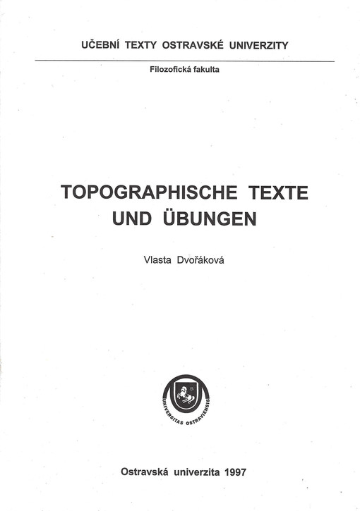 Topographische Texte und Übungen