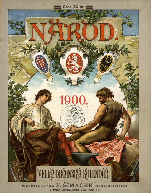 Národ : občanský kalendář na obyčejný rok ...