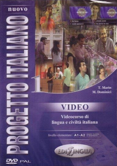 Nuovo progetto italiano video :videocorso di lingua e civiltà italiana.1,Livello elementare