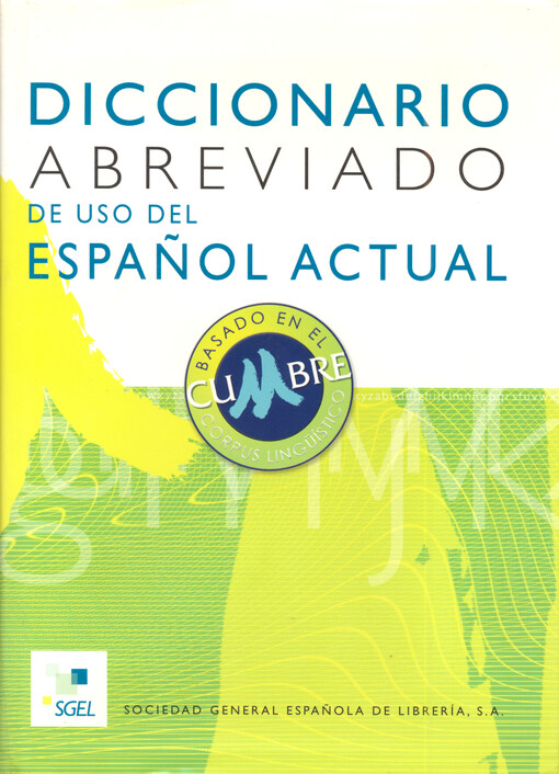 Diccionario abreviado de uso del Español actual