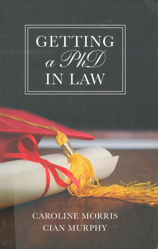 Getting a PhD in law