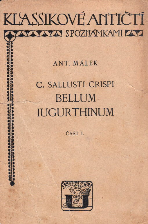 C. Sallusti Crispi Bellum Iugurthinum