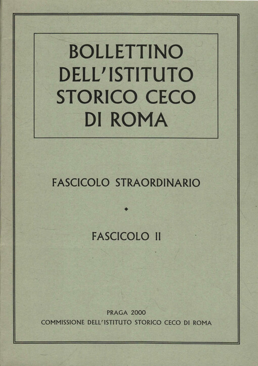  Fascicolo II.