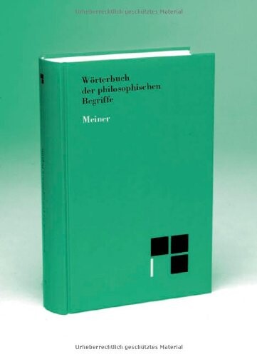 Wörterbuch der philosophischen Begriffe
