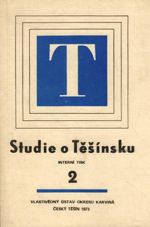 Studie o Těšínsku.