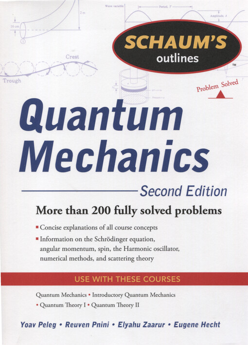 Schaum's outlines quantum mechanics