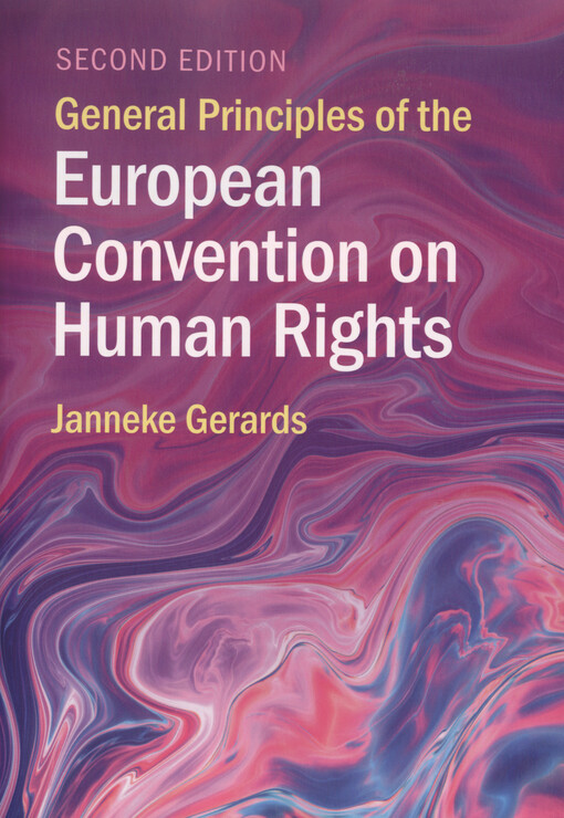 General principles of the European Convention on Human Rights