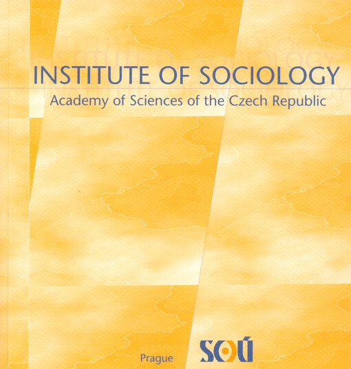 Institute of Sociology Academy of Sciences of the Czech Republic