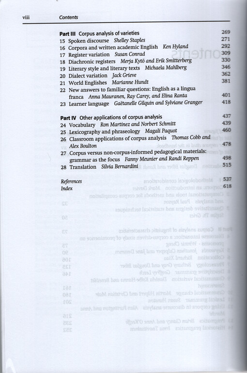 The Cambridge handbook of English corpus linguistics