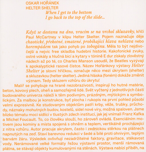 Oskar Hořánek - Helter Shelter