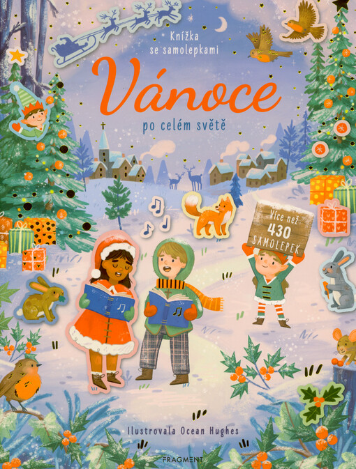 Vánoce po celém světě : knížka se samolepkami