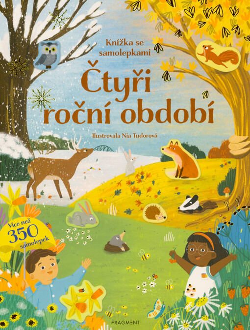 Čtyři roční období : knížka se samolepkami