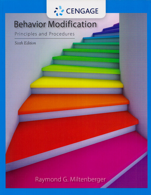 Behavior modification : principles and procedures