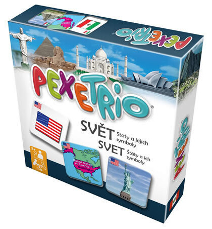 Pexetrio. Státy a jejich symboly = Štáty a ich symboly