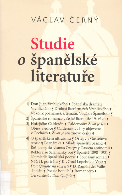 Studie o španělské literatuře