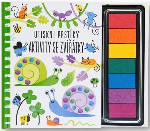 Otiskni prstíky - Aktivity se zvířátky