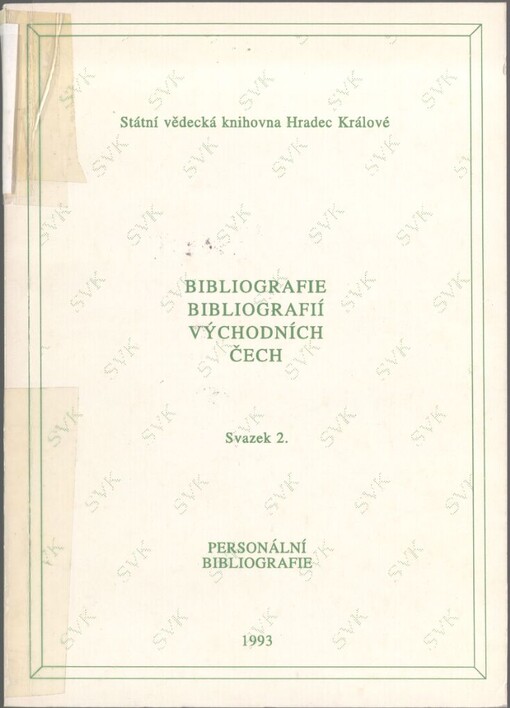 Bibliografie bibliografií východních Čech