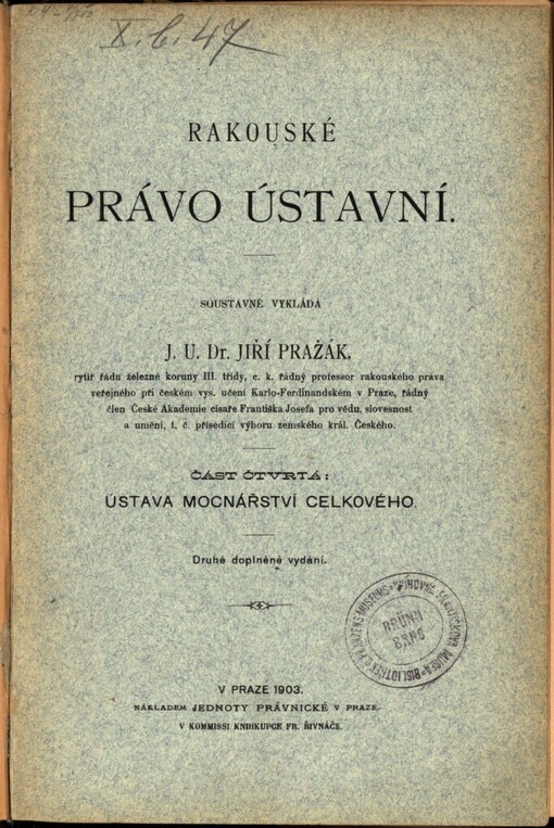 Rakouské právo ústavní