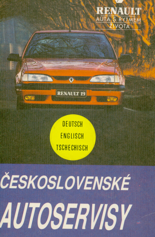 Československý katalog autoservisů = Tschechoslowakischen Autoservicekatalog = Czechoslovak catalog of auto services