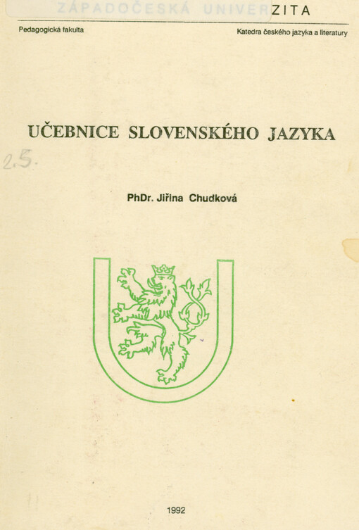 Učebnice slovenského jazyka