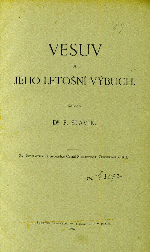 Vesuv a jeho letošní výbuch
