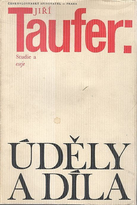 Úděly a díla :Studie a eseje