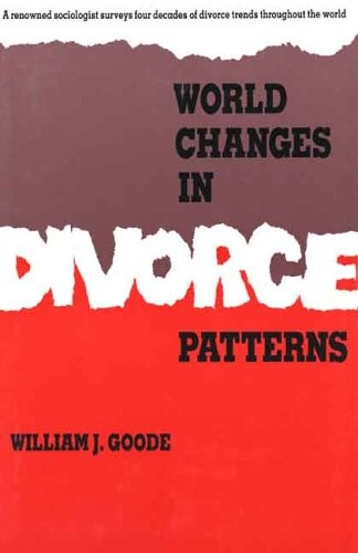 World Changes in Divorce Patterns