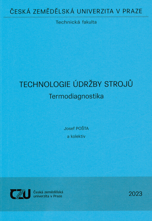 Technologie údržby strojů : termodiagnostika