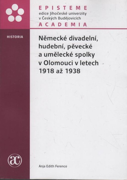Německé divadelní, hudební, pěvecké a umělecké spolky v Olomouci v letech 1918 až 1938