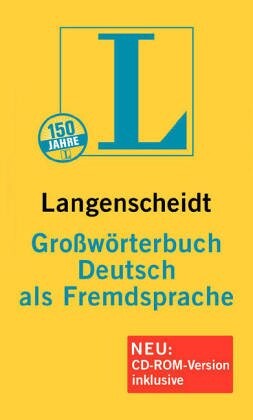 Langenscheidts Großwörterbuch: Deutsch als Fremdsprache