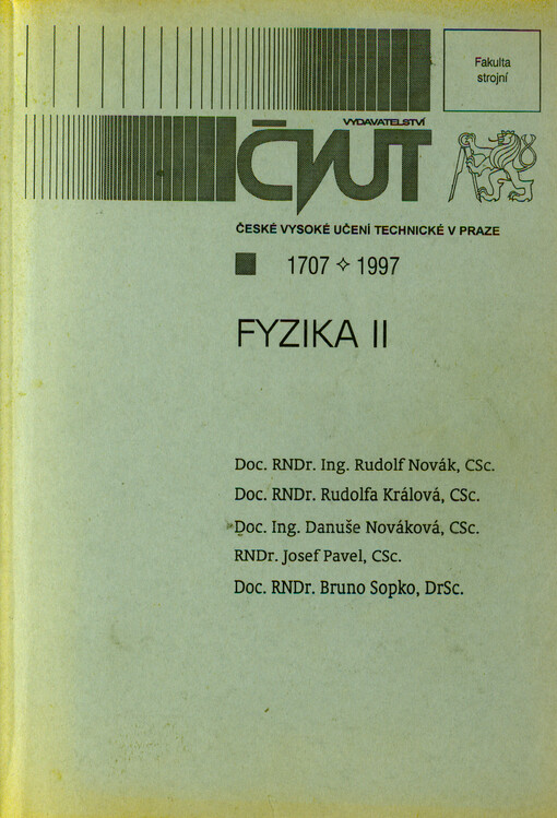 Fyzika II