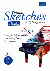 Piano Sketches Duets : 5 easy to intermediate pieces for piano four-hands. Book 2  (odkaz v elektronickém katalogu)