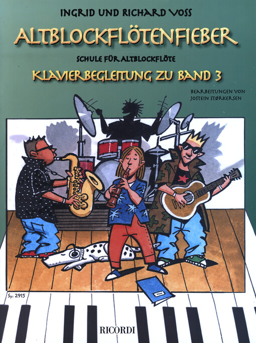 Altblockflötenfieber : Schüle für Alktblockflöte : Klavierbegleitung zu Band 3