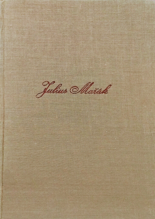 Julius Mařák : [obrazová monografie
