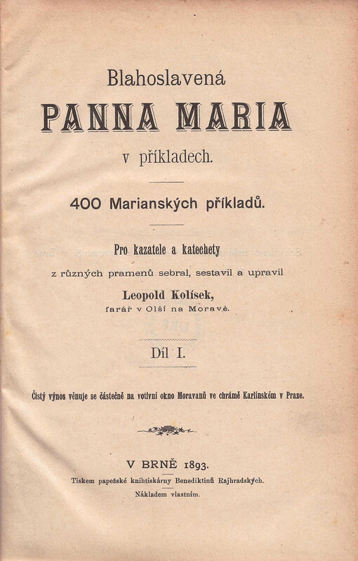 Rok: 1893 / Číslo: 1
