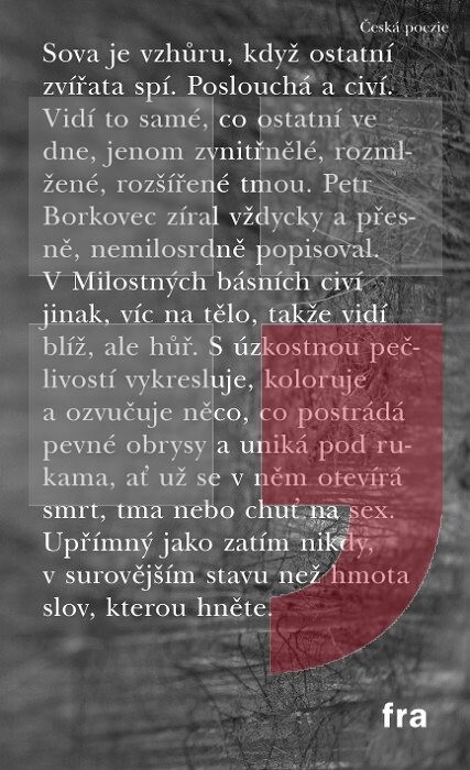 Milostné básně - Petr Borkovec